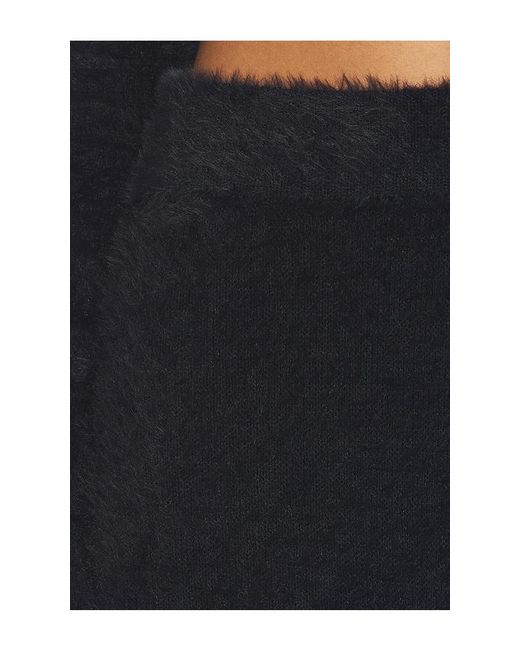 Helmut Lang Black Grunge Skirt