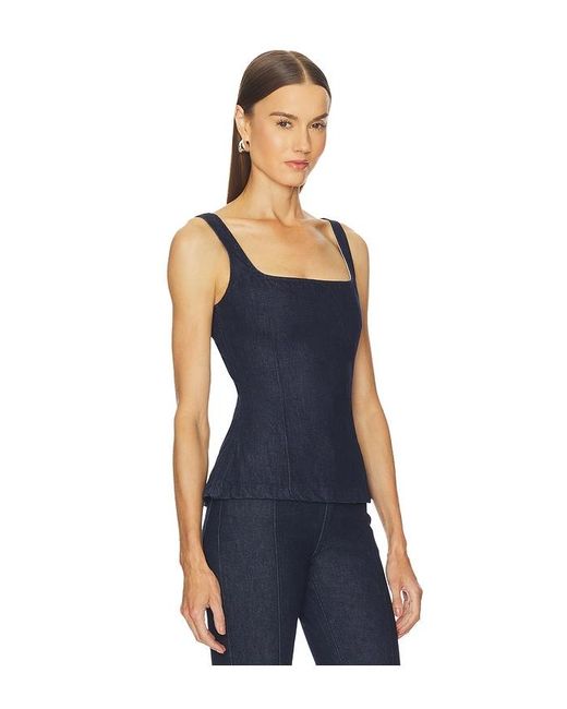 GRLFRND Blue Valentina Corset