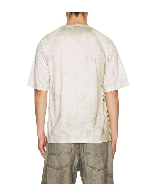DIESEL Multicolor Clint Tee for men