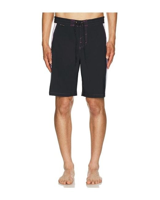 Dark Seas Black Allen Boardshort for men