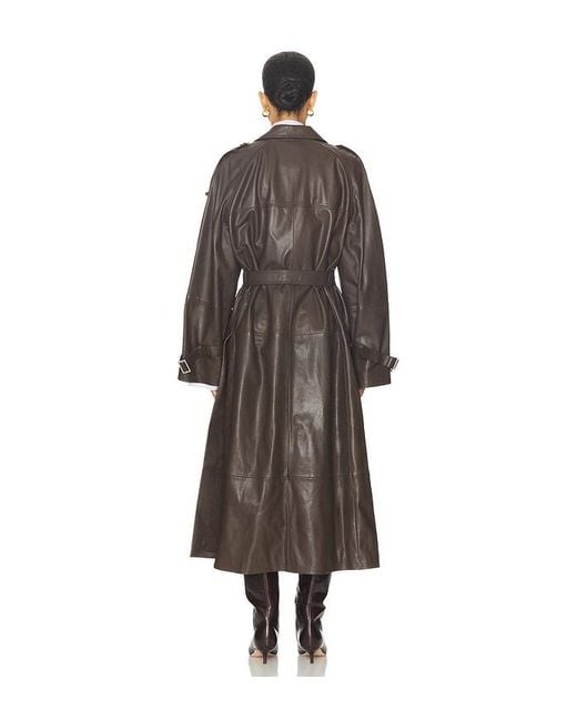 AllSaints Black Reed Mac Coat