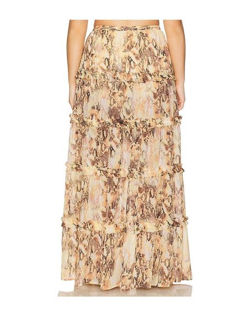 AFRM Natural Sabina Skirt