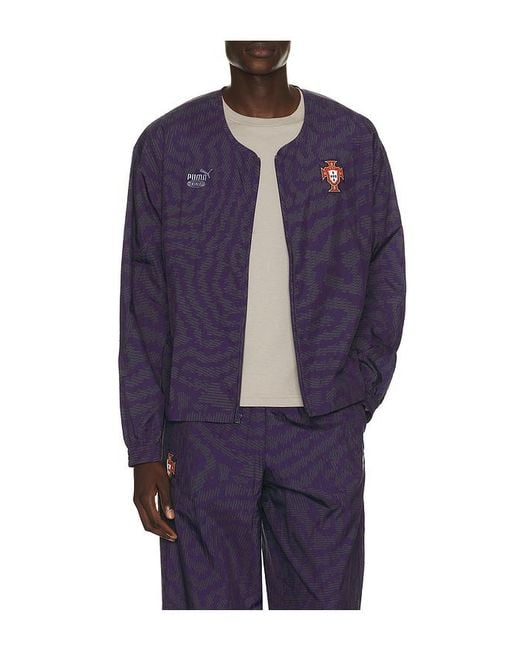 PUMA Blue X Fpf X Salehe Bembury King Track Jacket for men