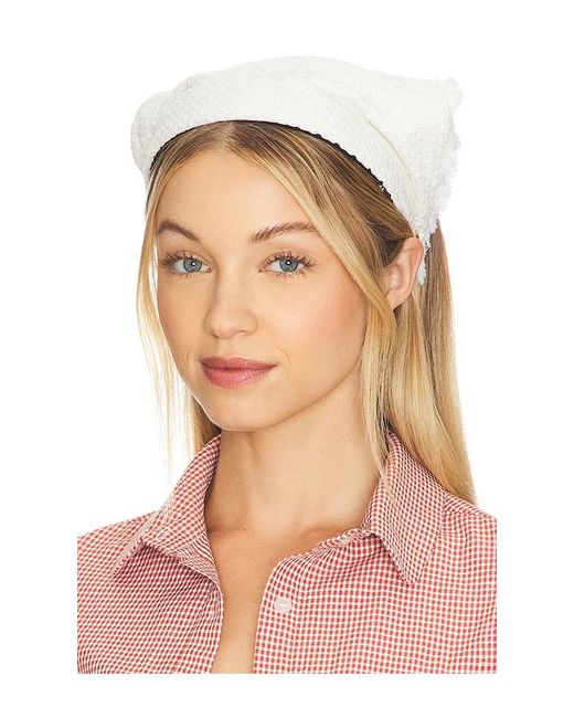 Lele Sadoughi Jackie Handkerchief Headband Natural