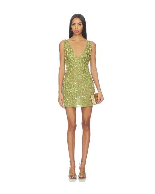 Cult Gaia Yellow Sapphira Dress