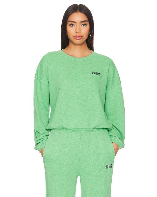American Vintage Doven Crewneck Sweatshirt Green
