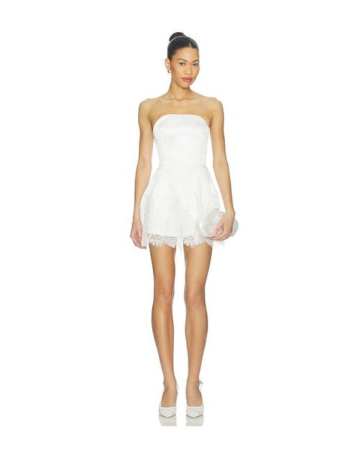 Amanda Uprichard White Romilly Romper