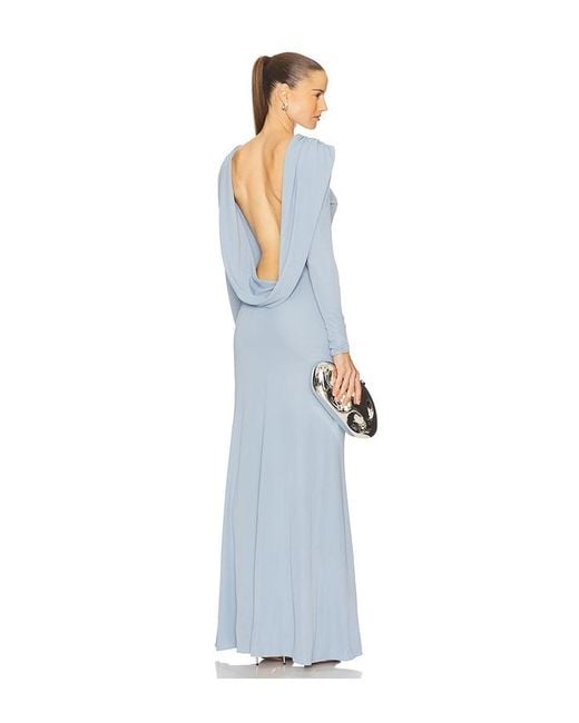 The New Arrivals Ilkyaz Ozel White Roisin Maxi Dress