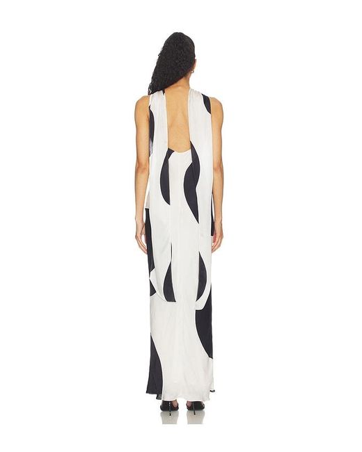 Amanda Uprichard White X Revolve Ashton Maxi Dress
