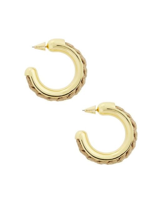 Eddie Borgo Metallic Roebling Hoops