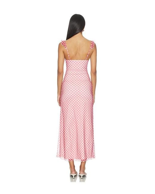 MORE TO COME Pink Brylie Maxi Dress