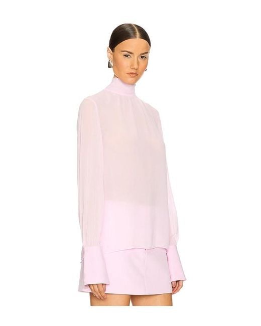 SER.O.YA Pink Mary Blouse