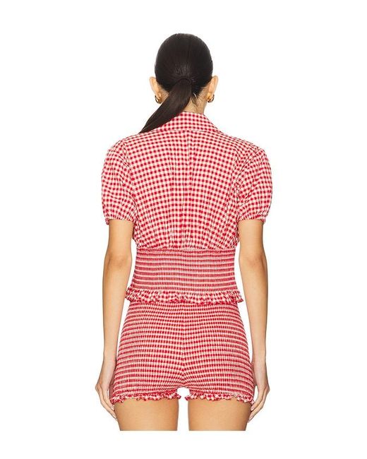 L'academie Red 'Academie Gwen Top