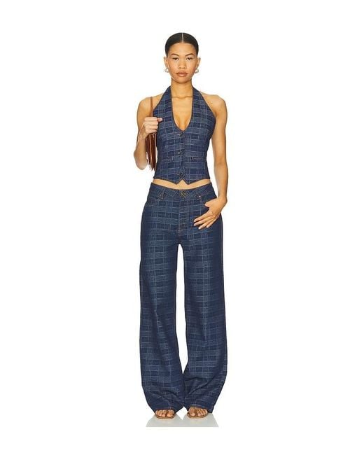 Lioness Blue Renewal Halter Top