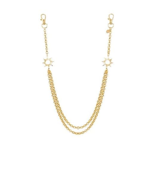 Emma Pills Metallic X Leslie Amon Aftersun Chain Belt
