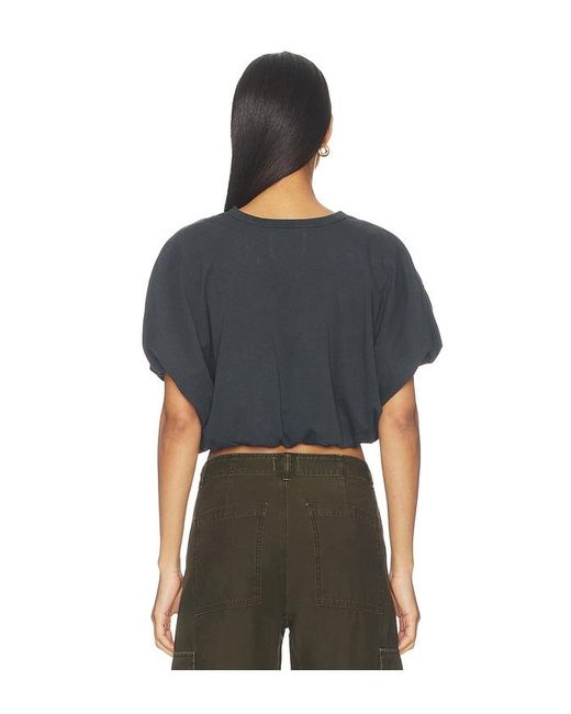 Citizens of Humanity Black Gia Bubble Tee