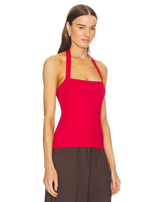 Susana Monaco Red Halter Top