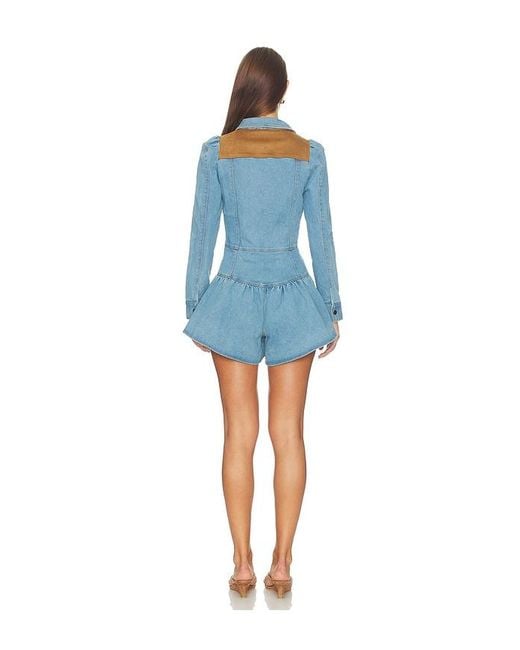 Saylor Blue Enid Romper