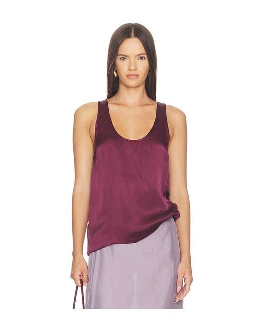 Anine Bing Purple Lea Top
