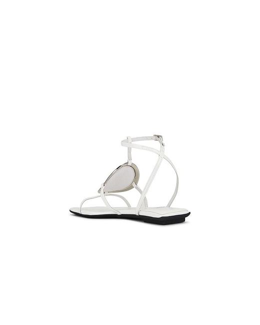 Jeffrey Campbell White Calanthe Sandals