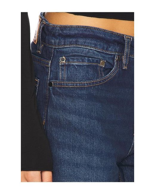 EB DENIM Blue Alida Loose Bowed Jean