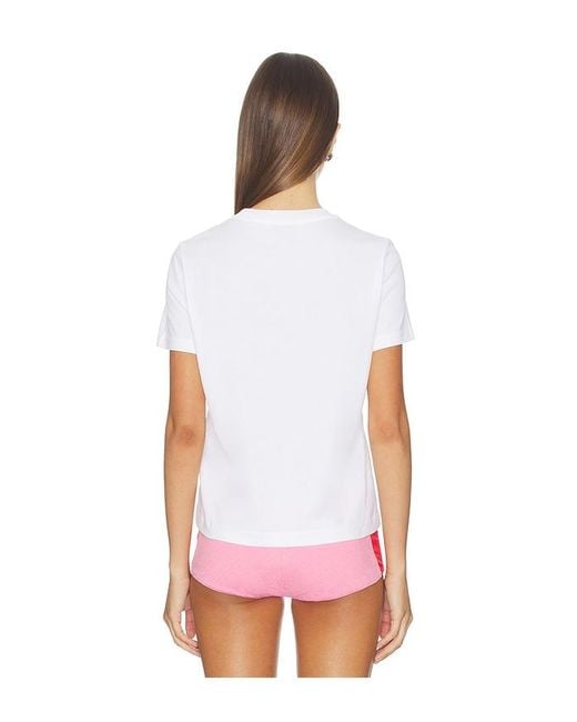 Casablanca White Classic Fitted Tee