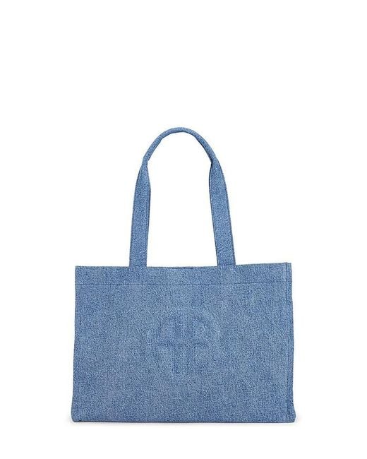 Anine Bing Blue Lara Tote Bag