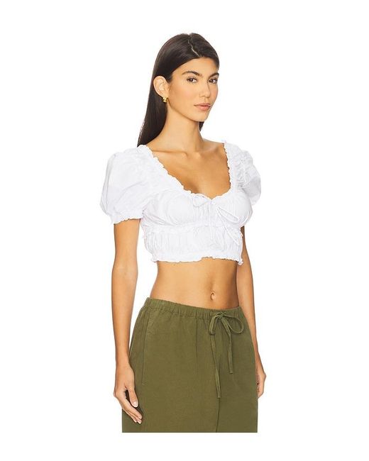 Nakedvice White The Natalia Top