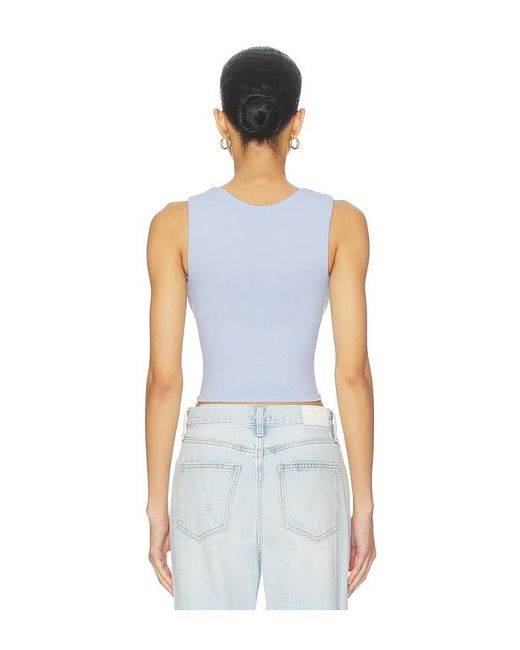 Free People White X Intimately Clean Lines Muscle Cami
