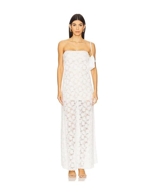Runaway the Label White Kinera Maxi Dress