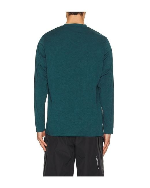 White/space Blue Graphene Crew Neck for men