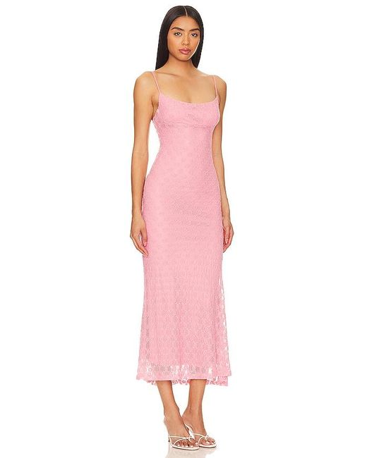 Bardot Pink Adoni Midi Dress