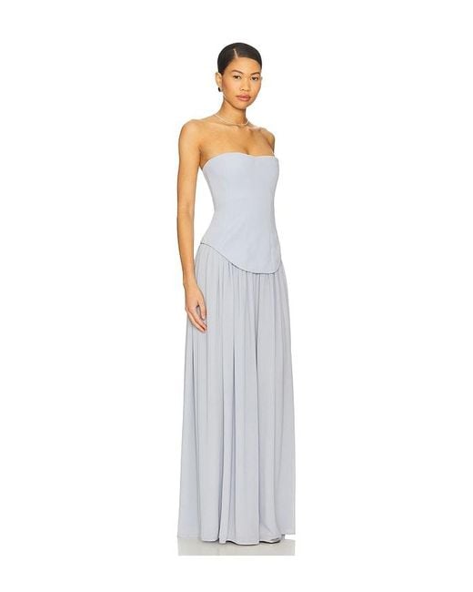 Lovers + Friends White Jenny Gown