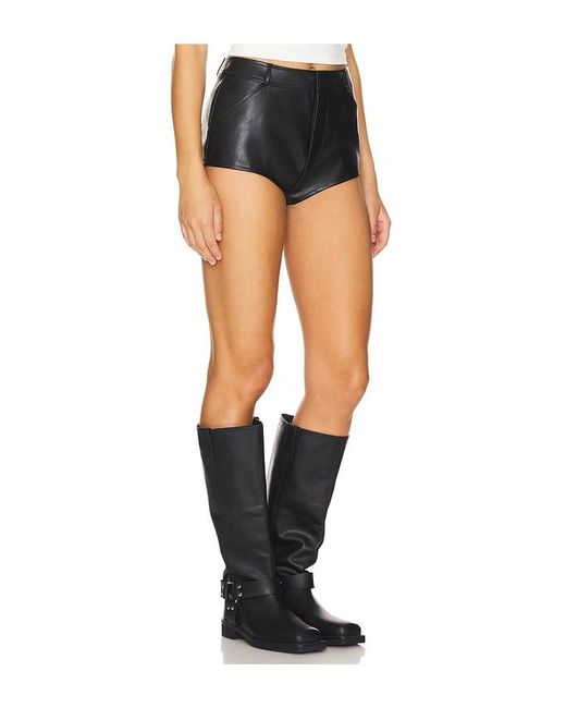 Central Park West Black X Revolve Hot Shorts