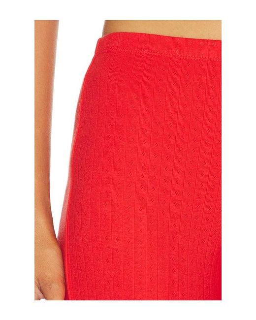 WellBeing + BeingWell Red Shaw Pant
