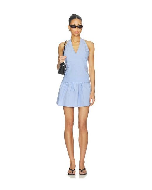 Belle Anna Blue Posie Top