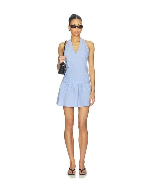 Belle Anna Blue Rhea Mini Skirt