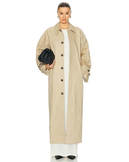 L'academie Natural Ayisa Trench Coat