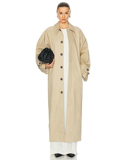 L'academie Natural By Marianna Ayisa Trench Coat
