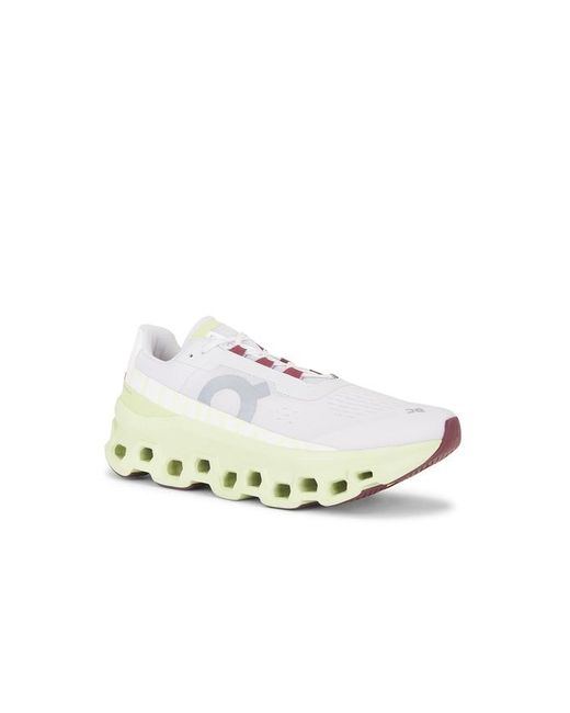 On Shoes White Cloudmster Sneaker for men