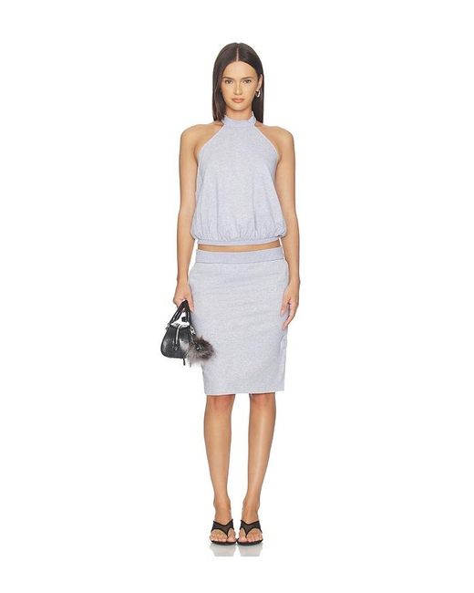 Nii HAI White Utility Halter Top