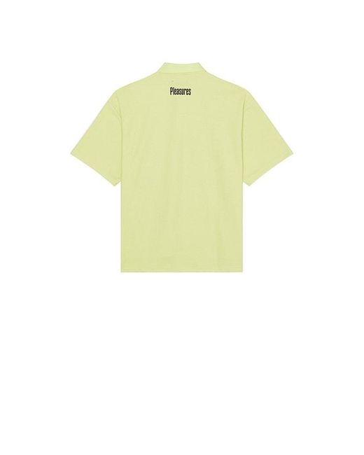 Pleasures Metallic Revival Boxy Polo for men