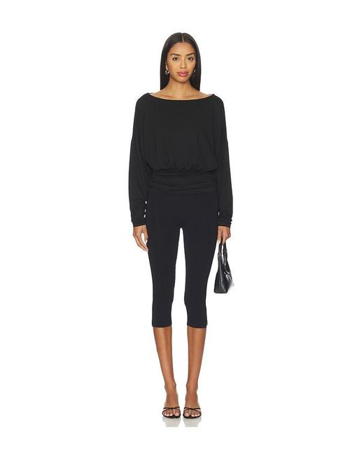 ALL THE WAYS Black Stasja Top