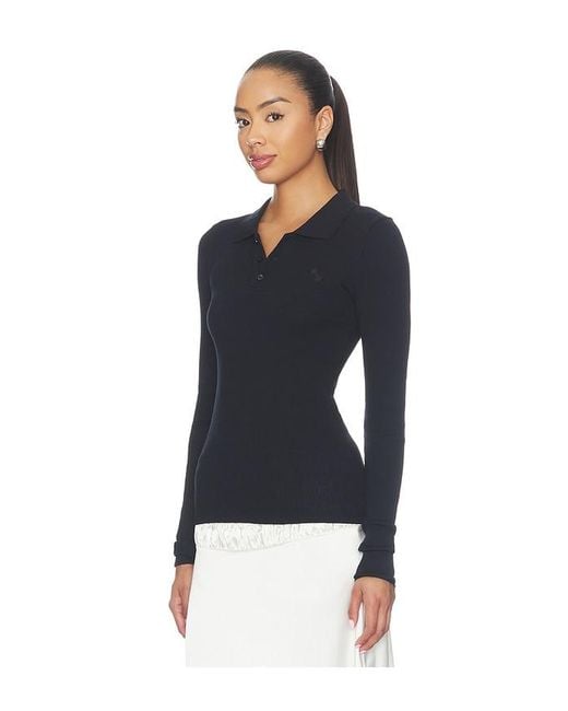 OperaSPORT Black Aria Seamless Top