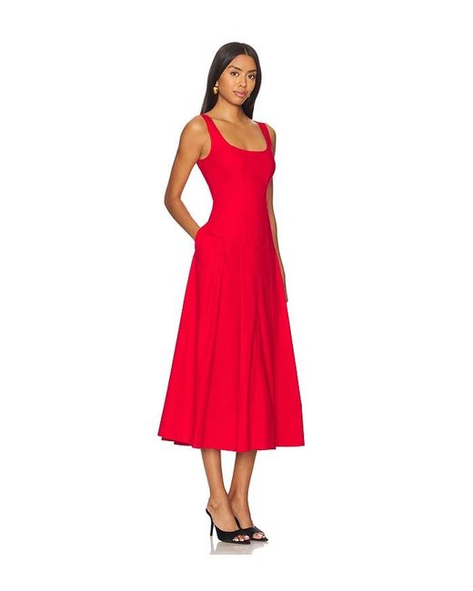A.L.C. Red Isabel Dress
