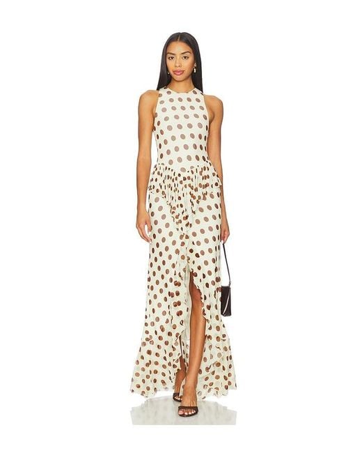 AFRM Metallic Bovina Dress