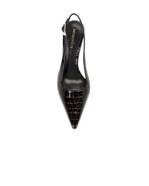 retroféte Black Cindy Slingback