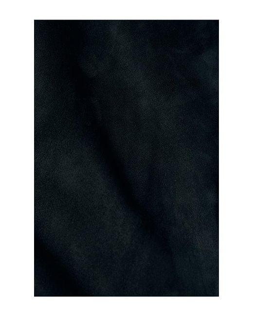 GRLFRND Blue Alek Suede Jacket