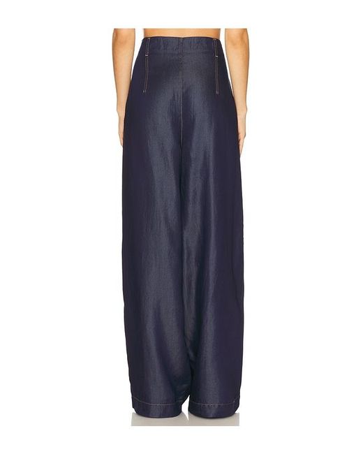 Gestuz Blue Nia High Waisted Jeans