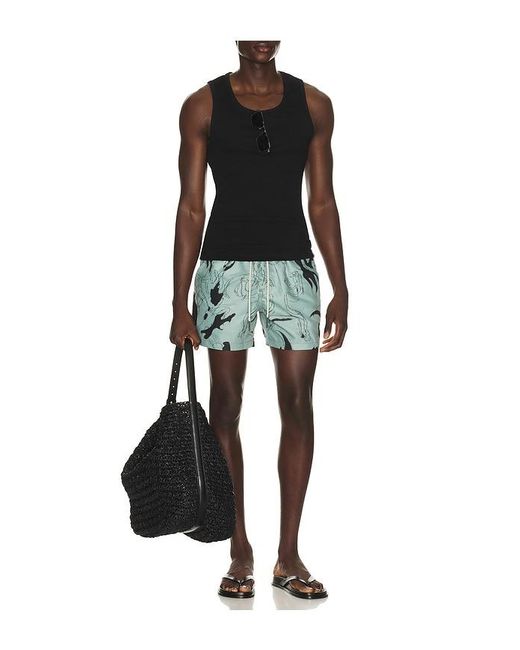 Oas Blue Guardo Swim Shorts for men